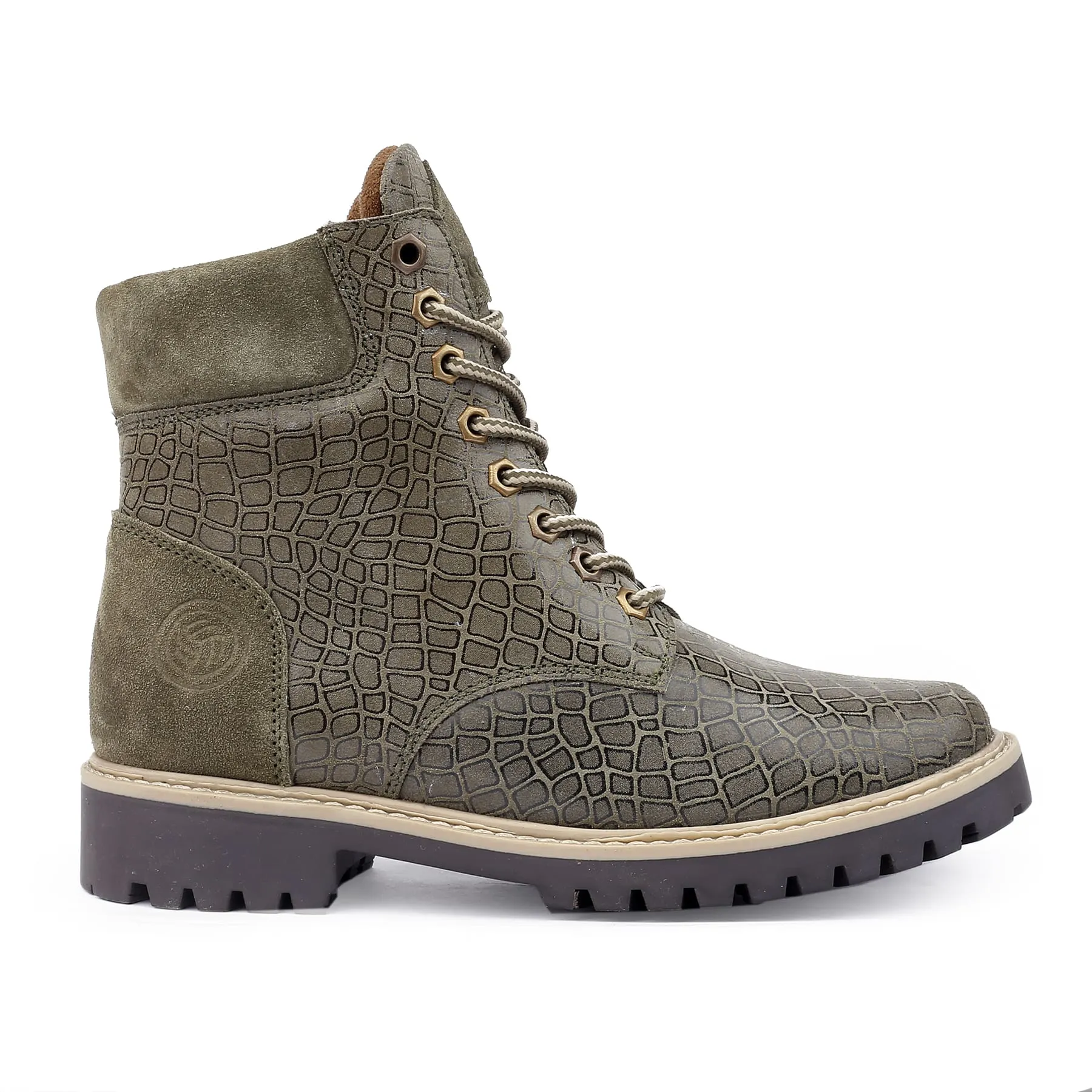 Bacca Bucci WOMEN Genuine-Leather High-Ankle Chukka Boots | Model Name: VIENNA