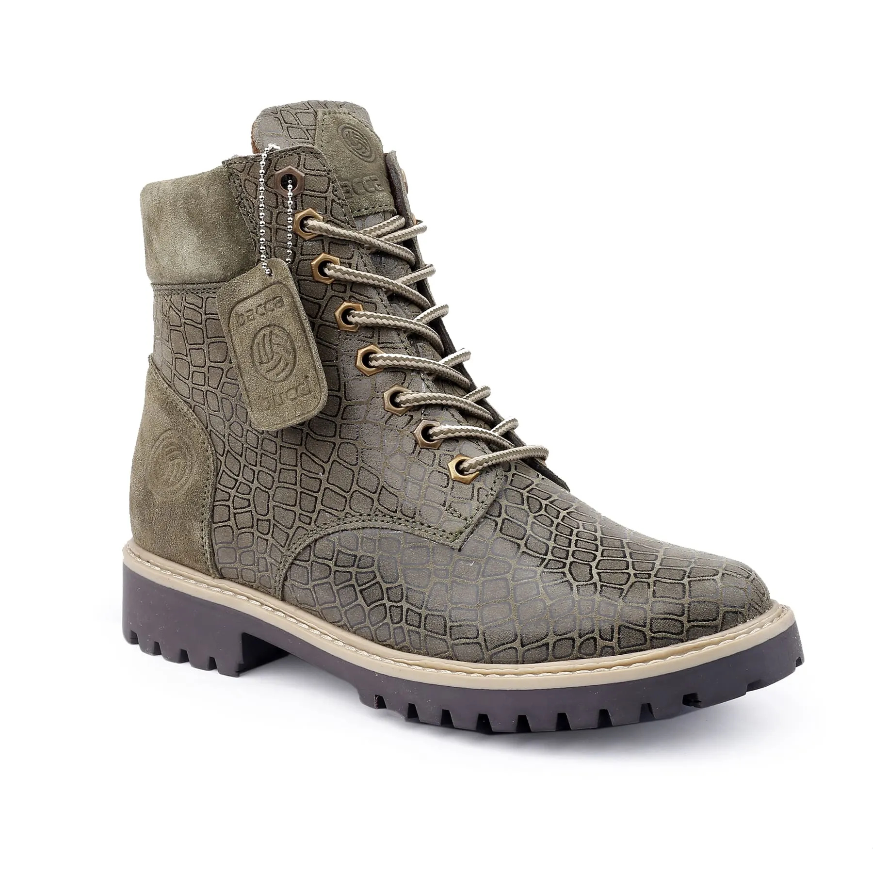 Bacca Bucci WOMEN Genuine-Leather High-Ankle Chukka Boots | Model Name: VIENNA