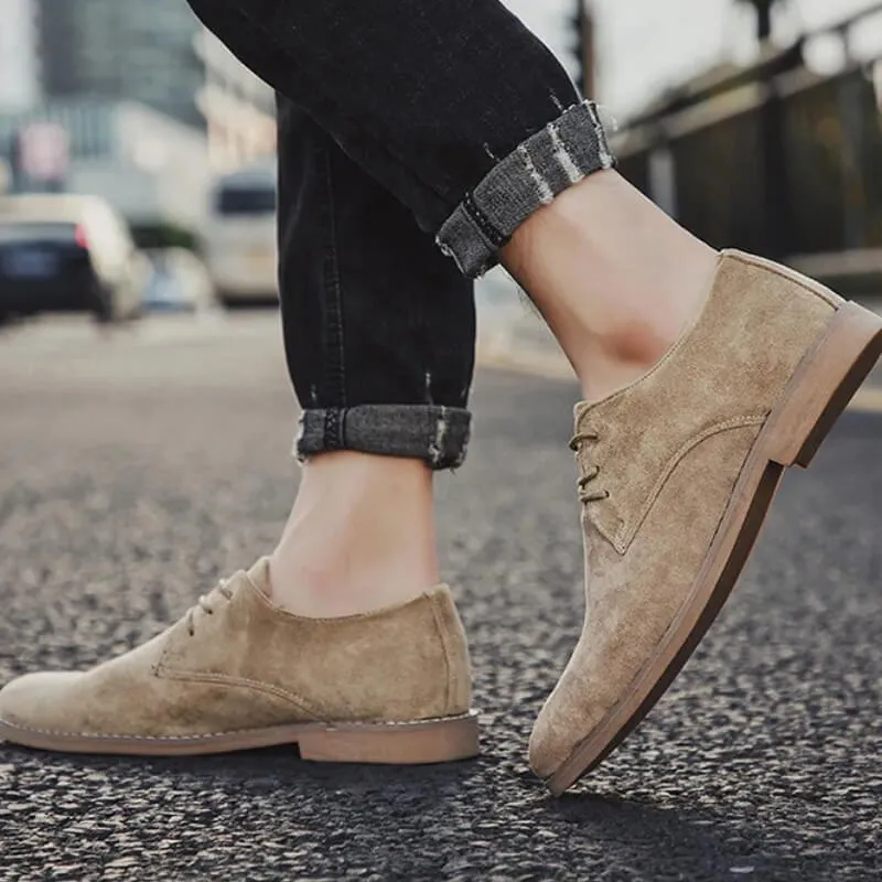 Beckett Suede Oxfords