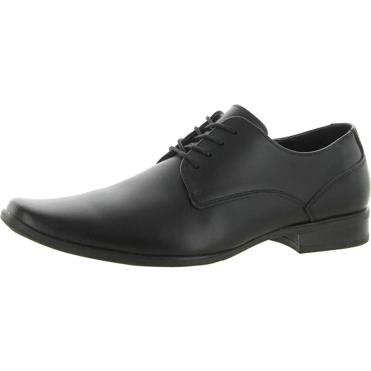 Calvin Klein Brodie 2 Men's Leather Lace-Up Plain Toe Oxfords