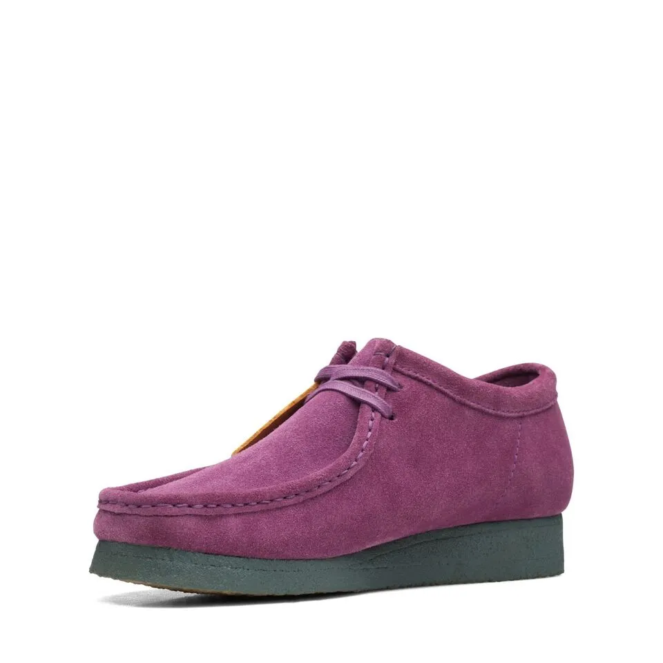 Clarks Originals Wallabee Low Men's Purple and Green Suede 26168860