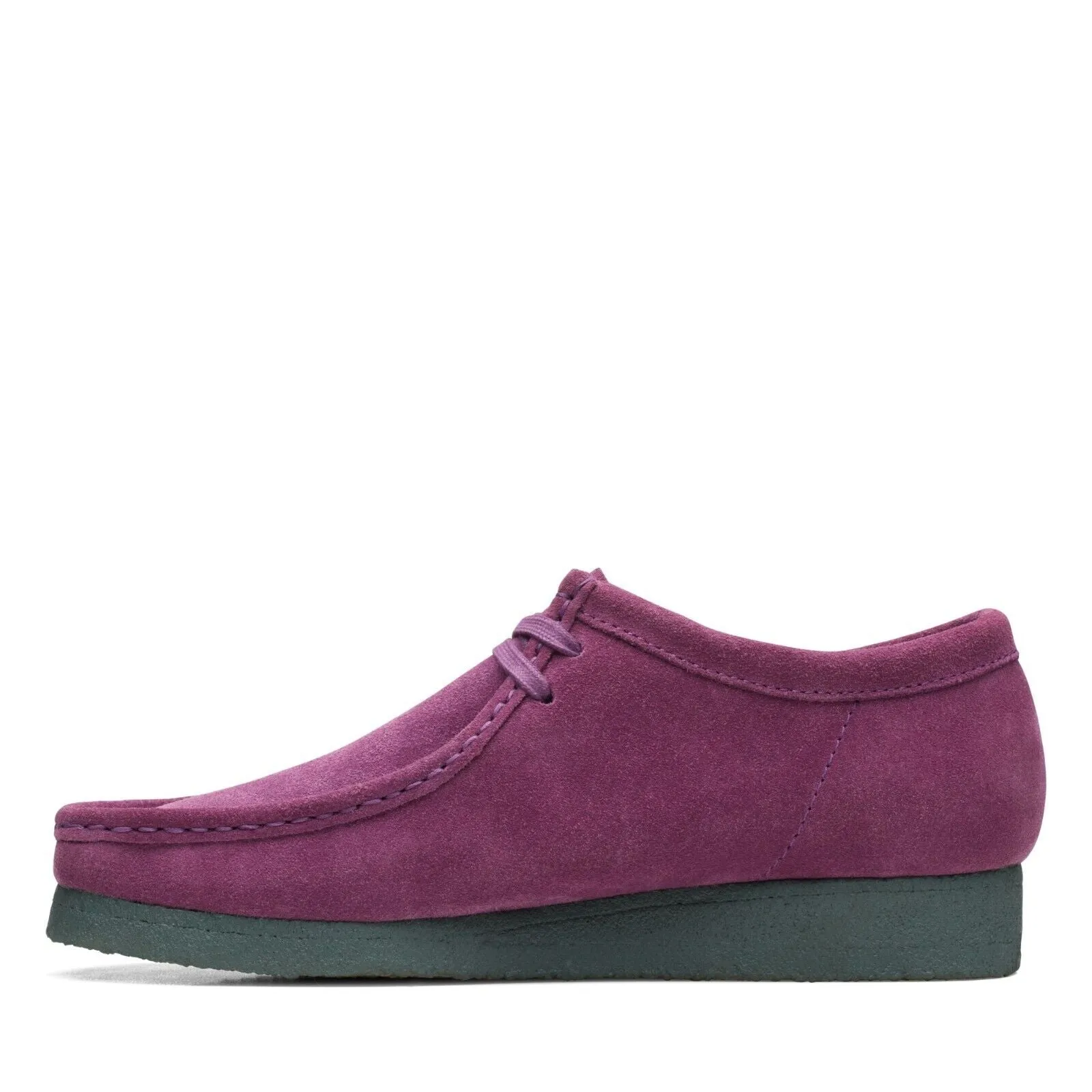 Clarks Originals Wallabee Low Men's Purple and Green Suede 26168860