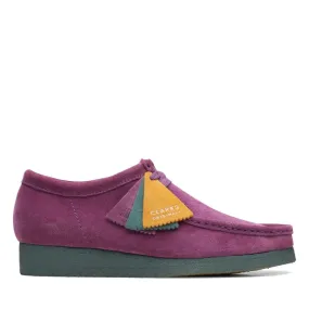 Clarks Originals Wallabee Low Men's Purple and Green Suede 26168860