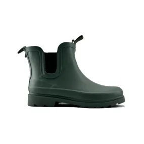 Dark Green 100% Rubber Stompers Boots