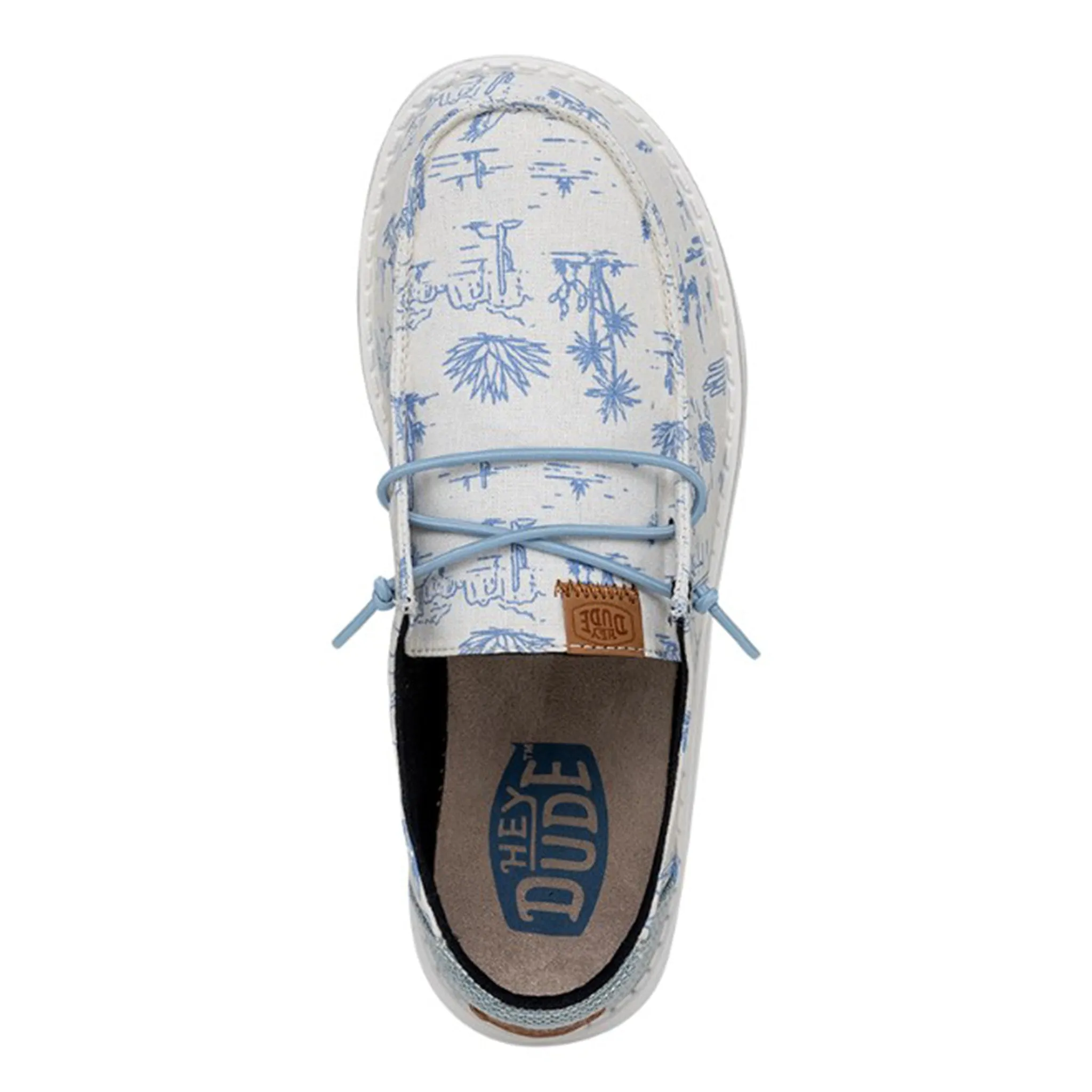 Hey Dude Wendy Desert Cream/Blue