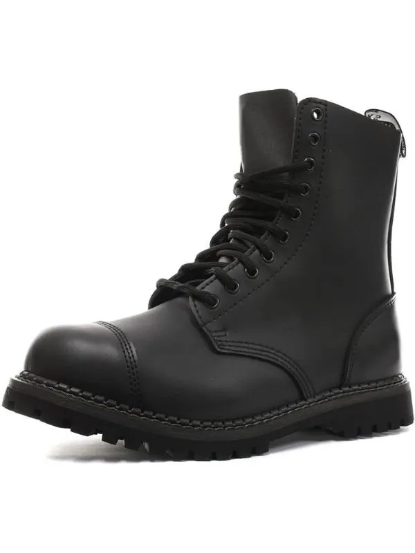 Leather Skinhead Boots 10 Hole