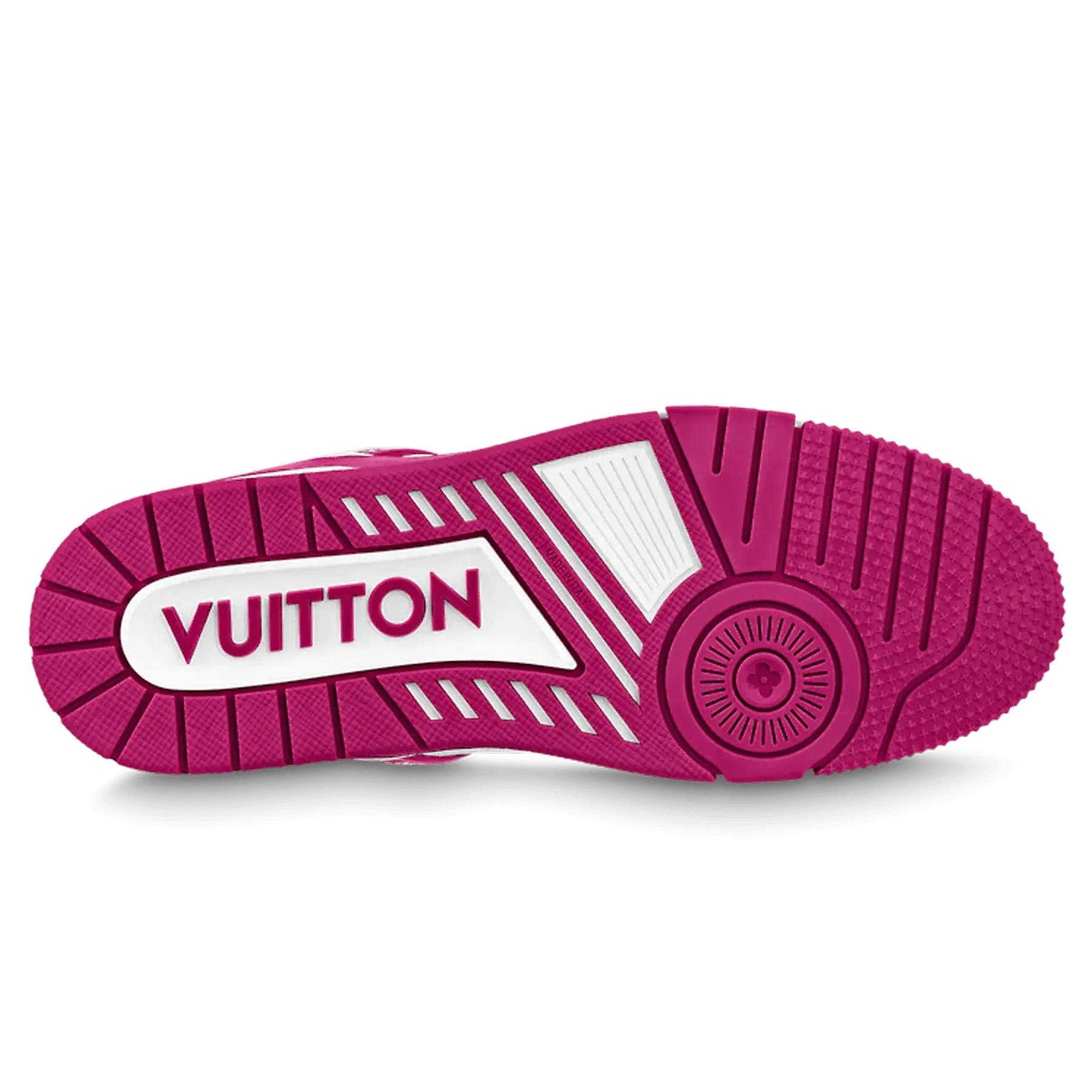 Louis Vuitton Trainer Low White Fuchsia