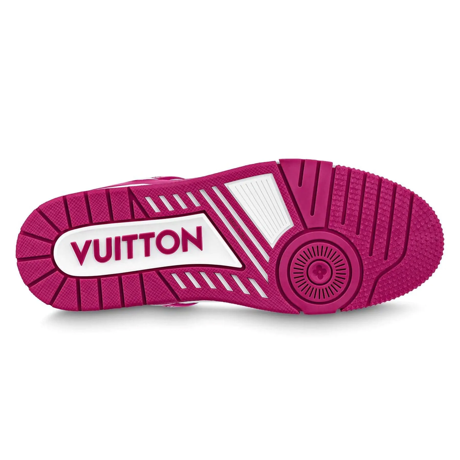 Louis Vuitton Trainer Low White Fuchsia