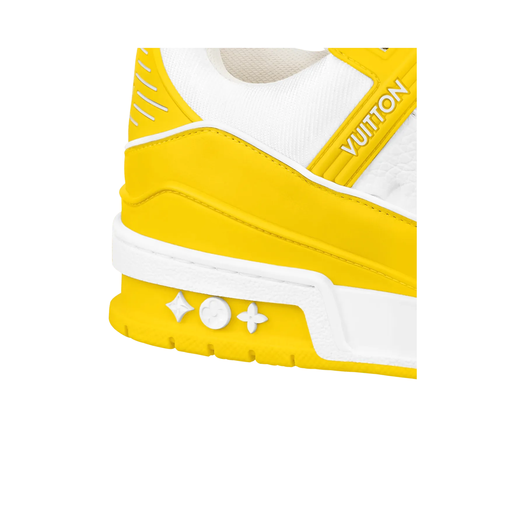 Louis Vuitton Trainer Yellow White Monogram