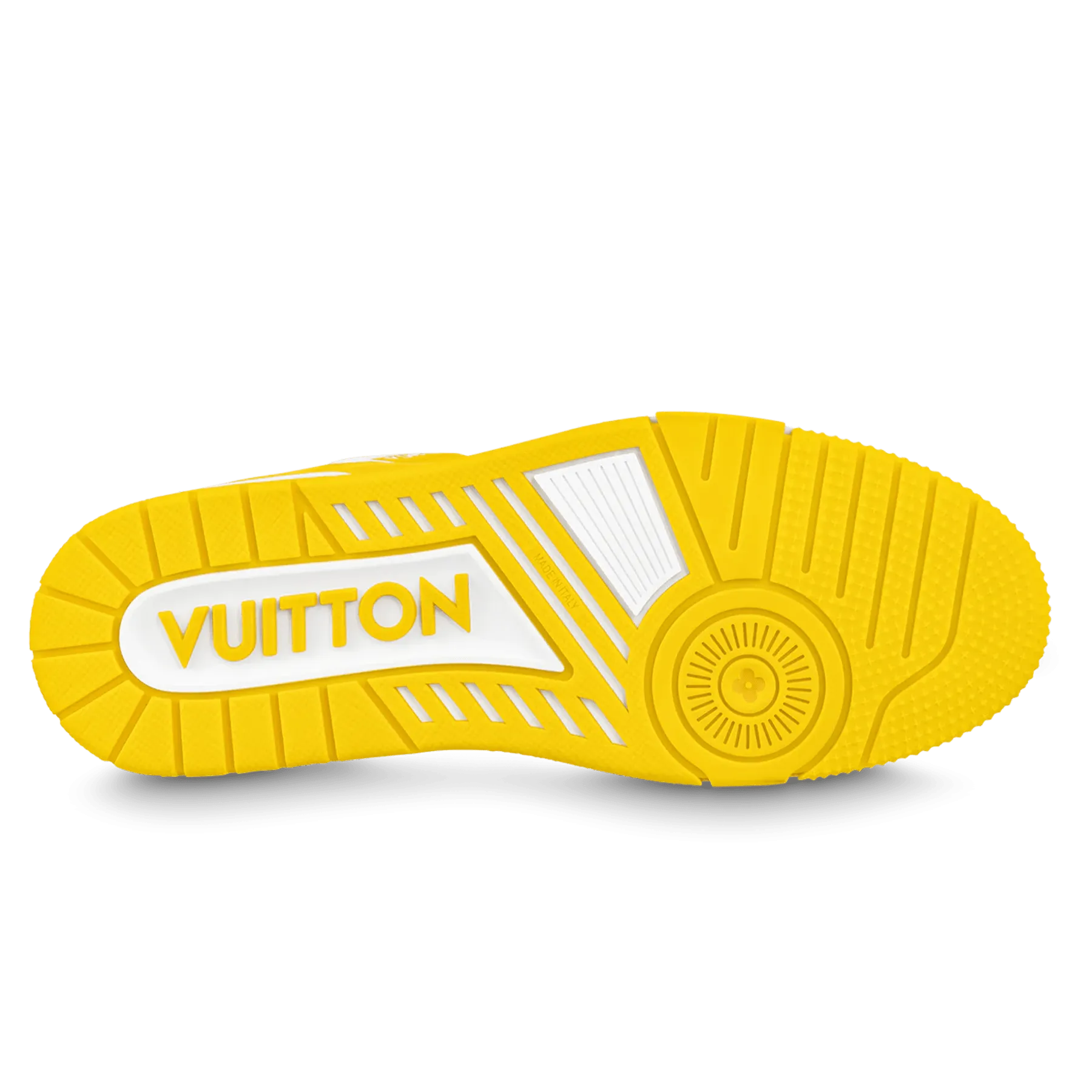 Louis Vuitton Trainer Yellow White Monogram