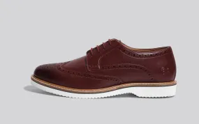 Luxe Brogues : Burgundy