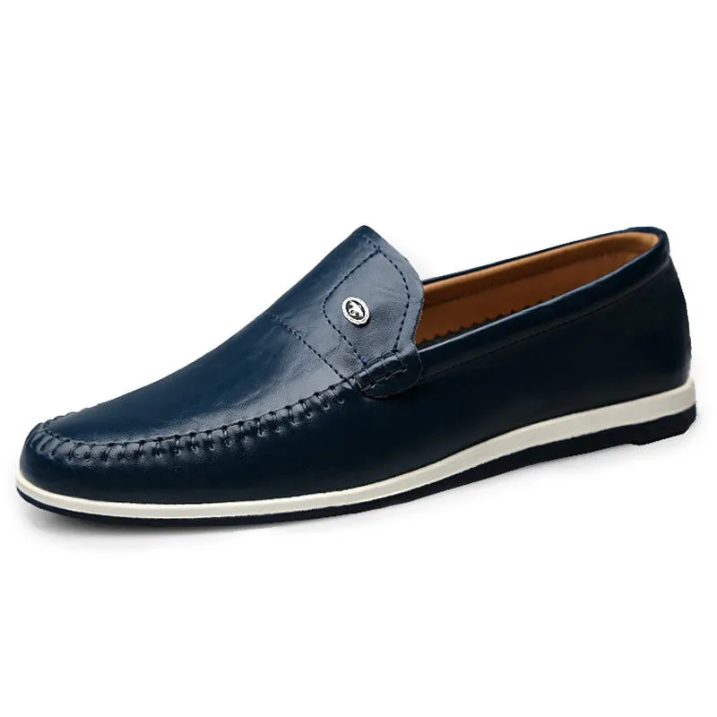 Men's Autumn Casual Genuine Leather Soft Loafers