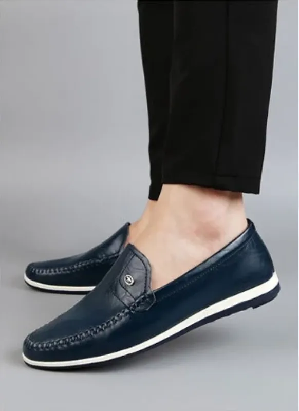 Men's Autumn Casual Genuine Leather Soft Loafers