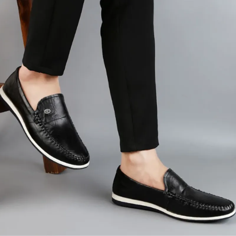 Men's Autumn Casual Genuine Leather Soft Loafers