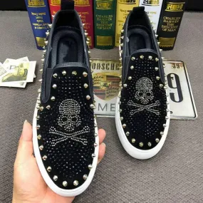 Men's Casual Shoes With Rivets