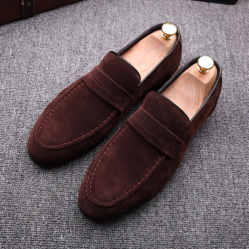 Men's Casual Suede Loafers