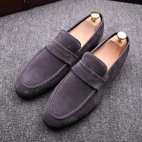 Men's Casual Suede Loafers