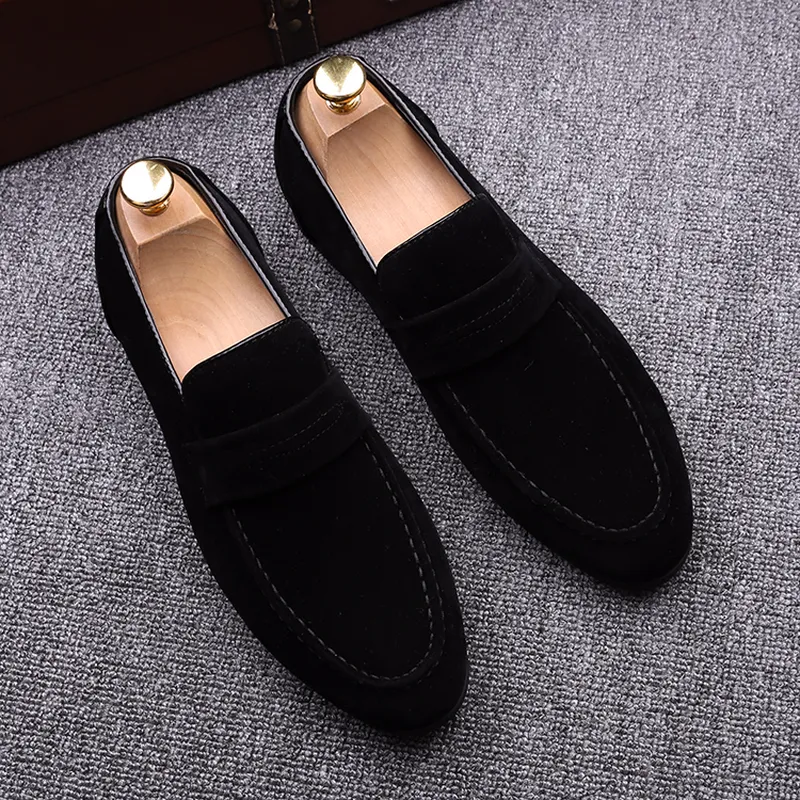 Men's Casual Suede Loafers