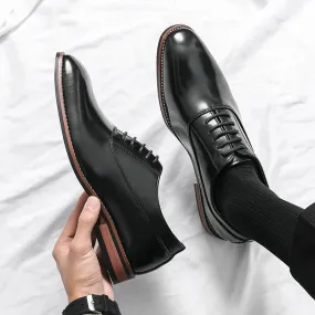 Men's Classic Leather Dress Shoes