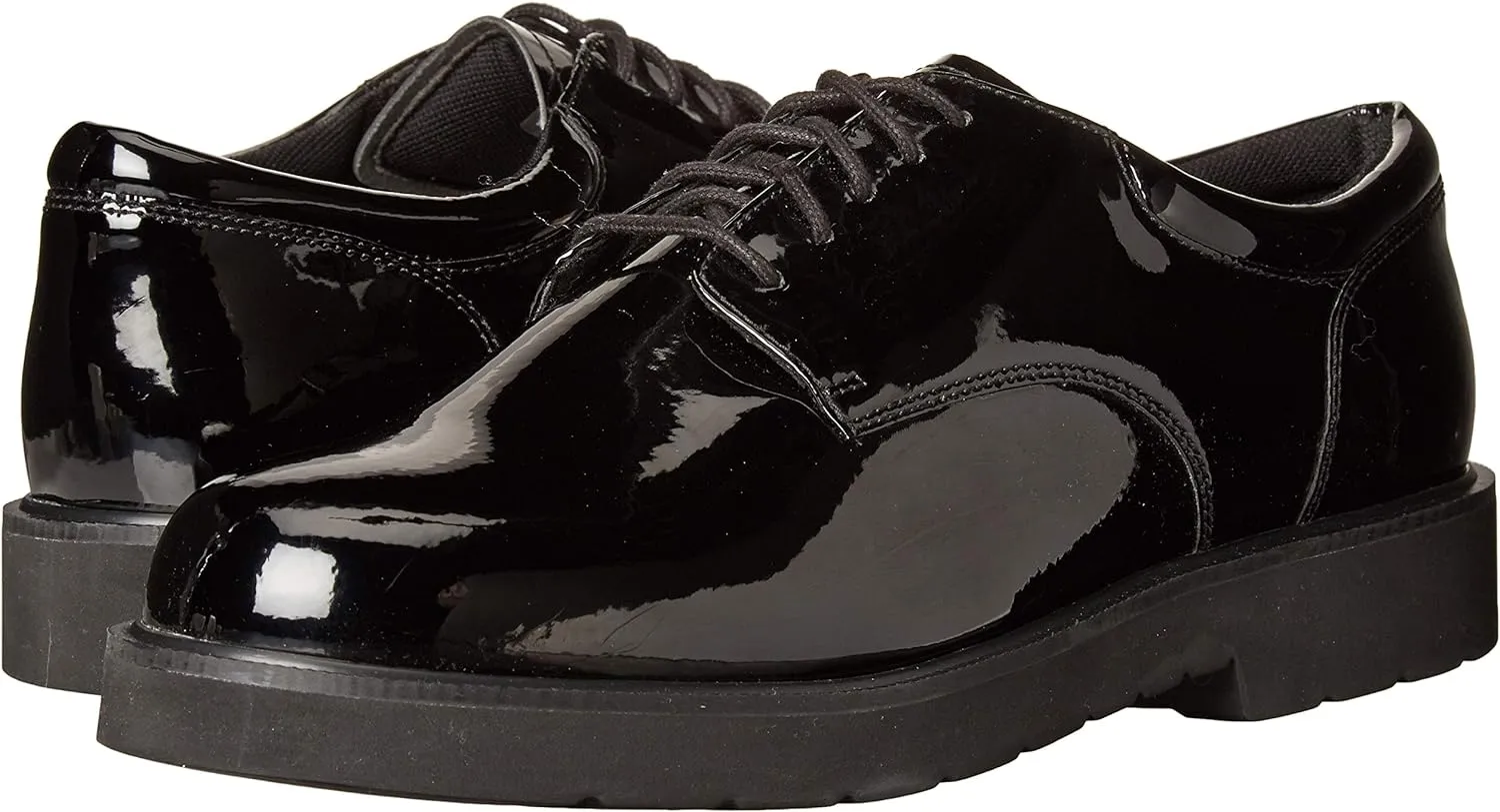 Men's High Gloss Duty Work Shoe