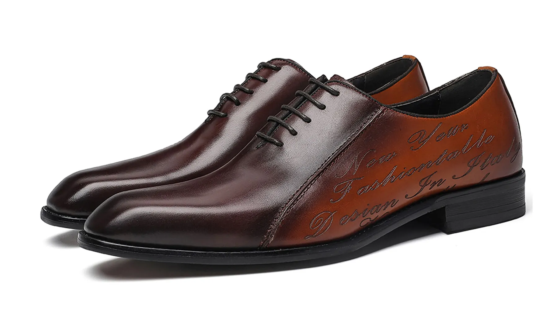 Men's Leather Classic Oxfords Formal Shoes