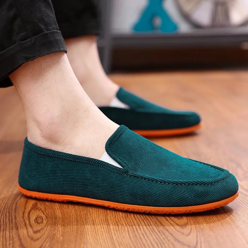 Men's Spring/Autumn Casual Slip-Ons | Plus Size