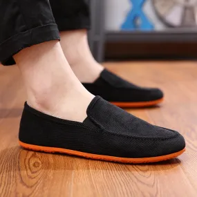 Men's Spring/Autumn Casual Slip-Ons | Plus Size