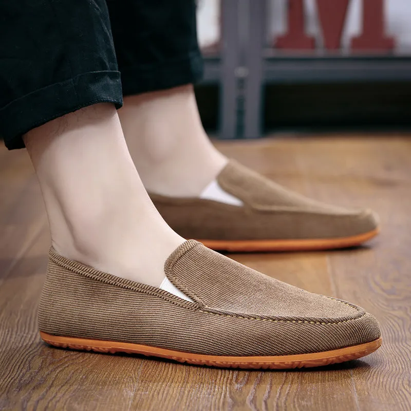 Men's Spring/Autumn Casual Slip-Ons | Plus Size