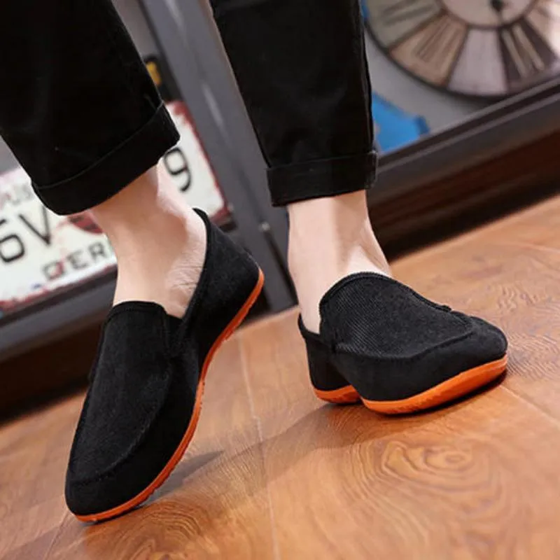 Men's Spring/Autumn Casual Slip-Ons | Plus Size