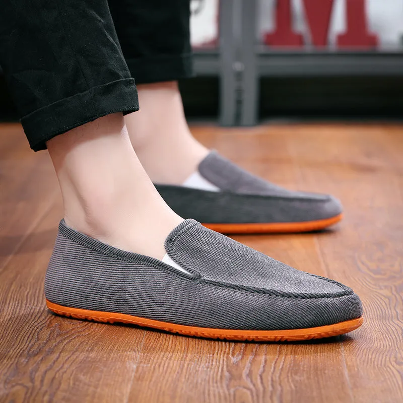 Men's Spring/Autumn Casual Slip-Ons | Plus Size