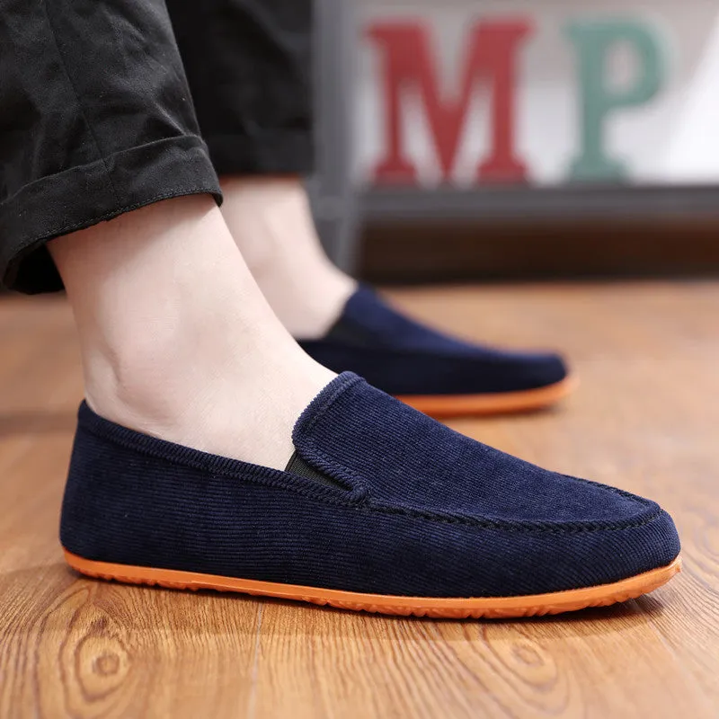 Men's Spring/Autumn Casual Slip-Ons | Plus Size