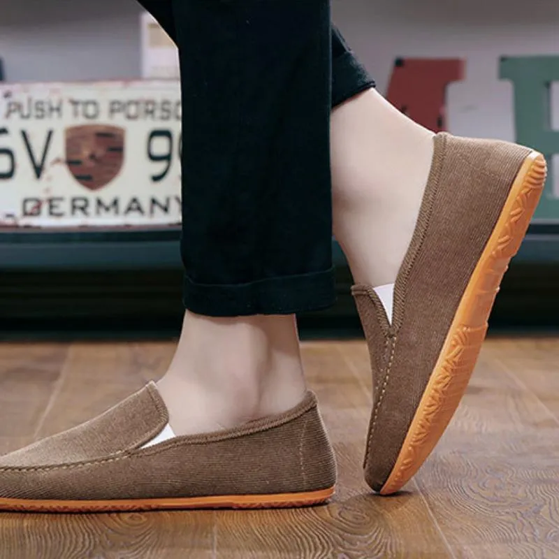 Men's Spring/Autumn Casual Slip-Ons | Plus Size