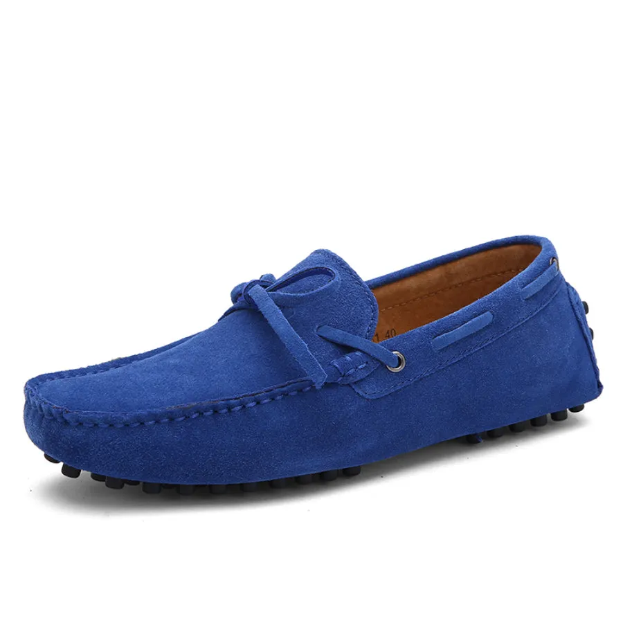 Men's Summer/Spring Breathable Leather Driving Loafers