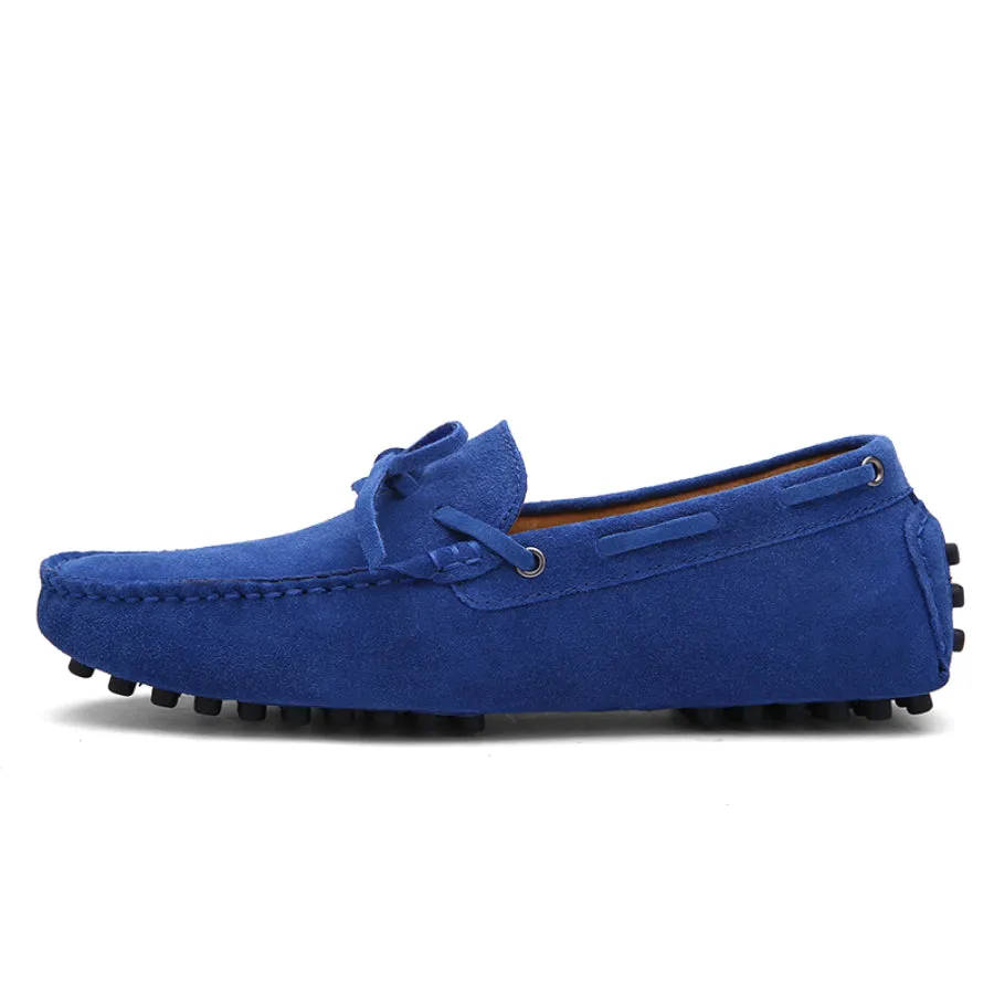 Men's Summer/Spring Breathable Leather Driving Loafers