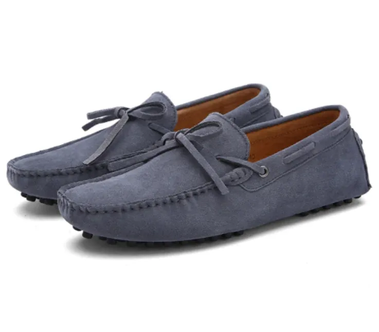 Men's Summer/Spring Breathable Leather Driving Loafers