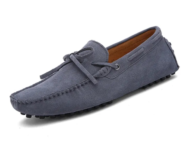 Men's Summer/Spring Breathable Leather Driving Loafers