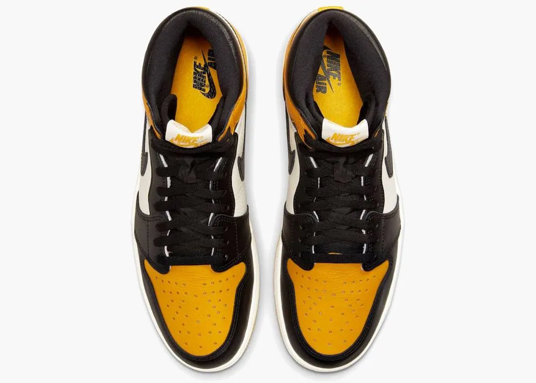 Nike Air Jordan 1 Retro High OG Yellow Toe Taxi