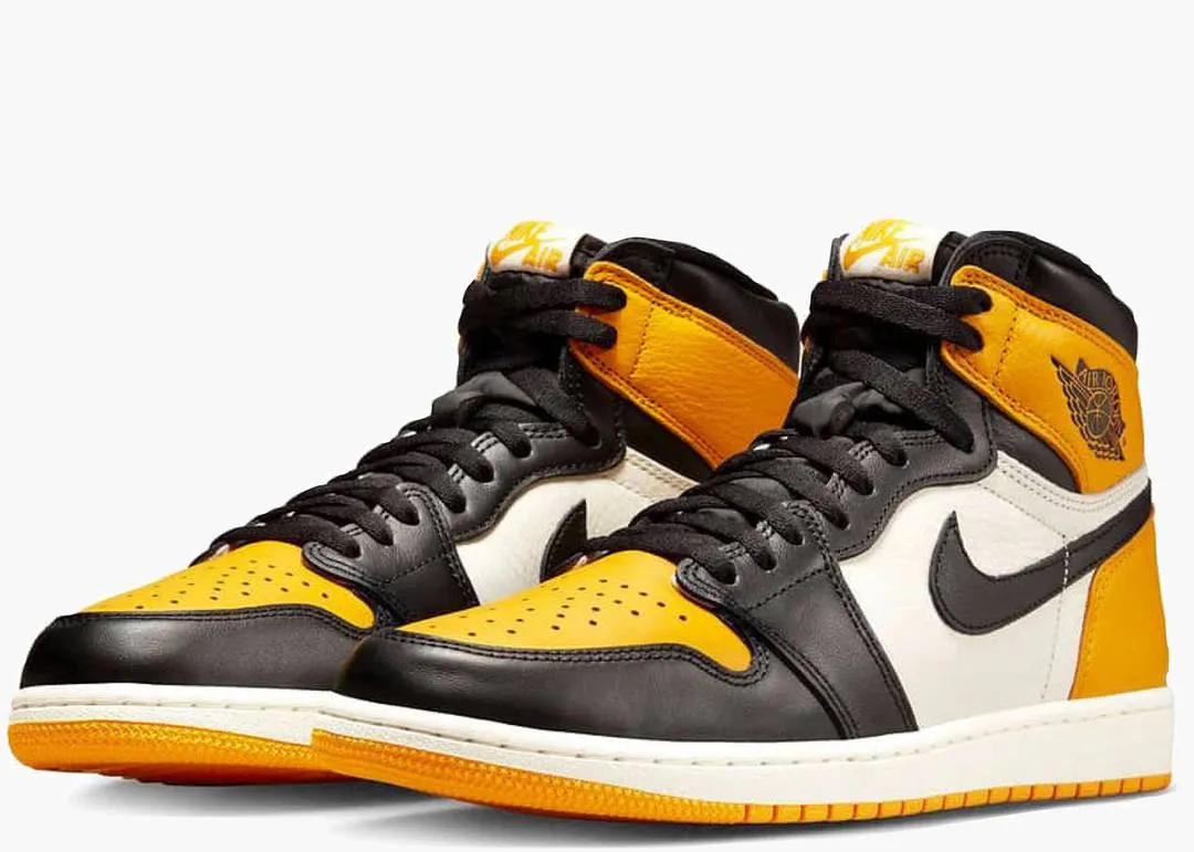 Nike Air Jordan 1 Retro High OG Yellow Toe Taxi