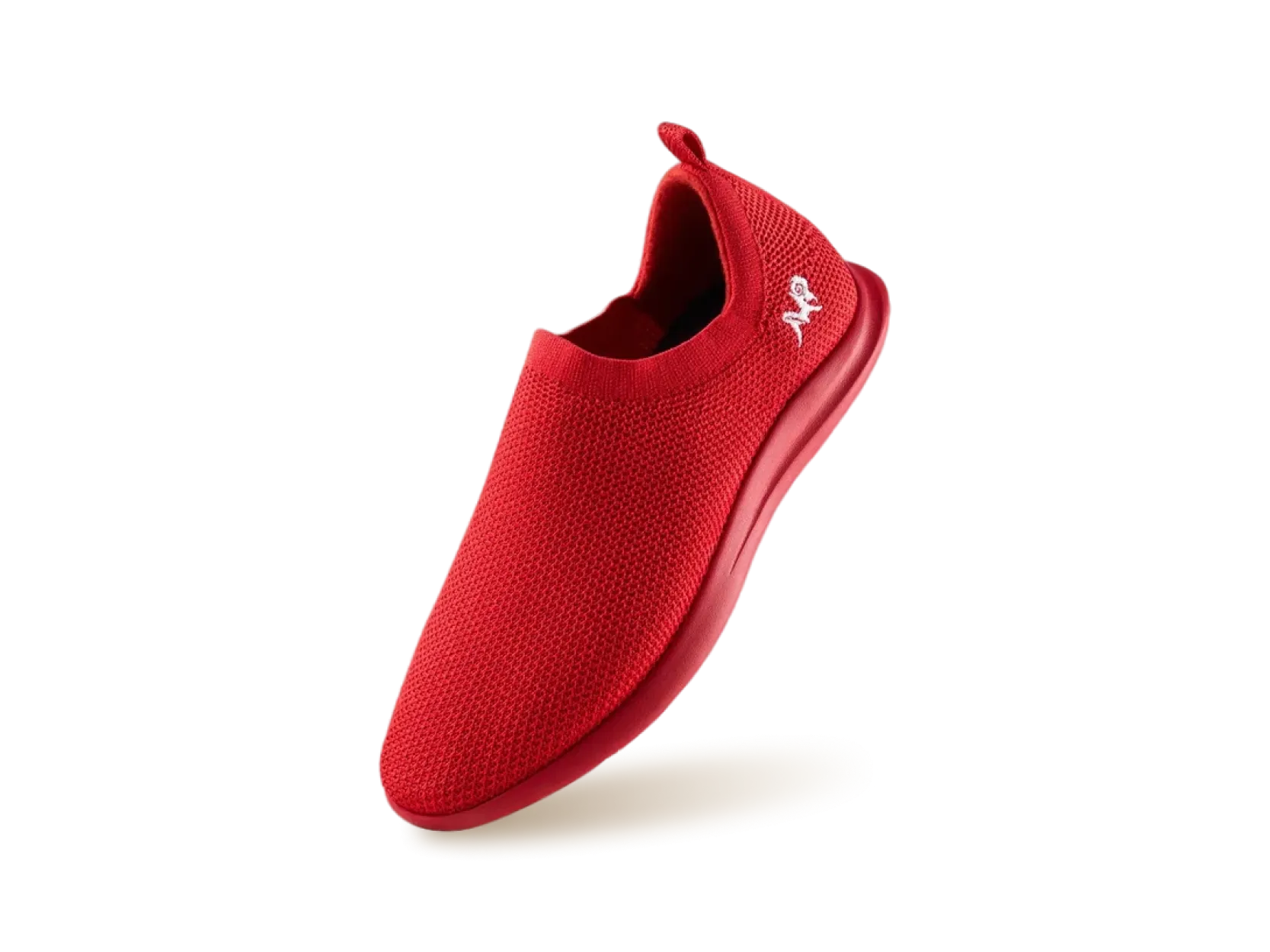 ReLive Knit Slip Ons : Fiery Red