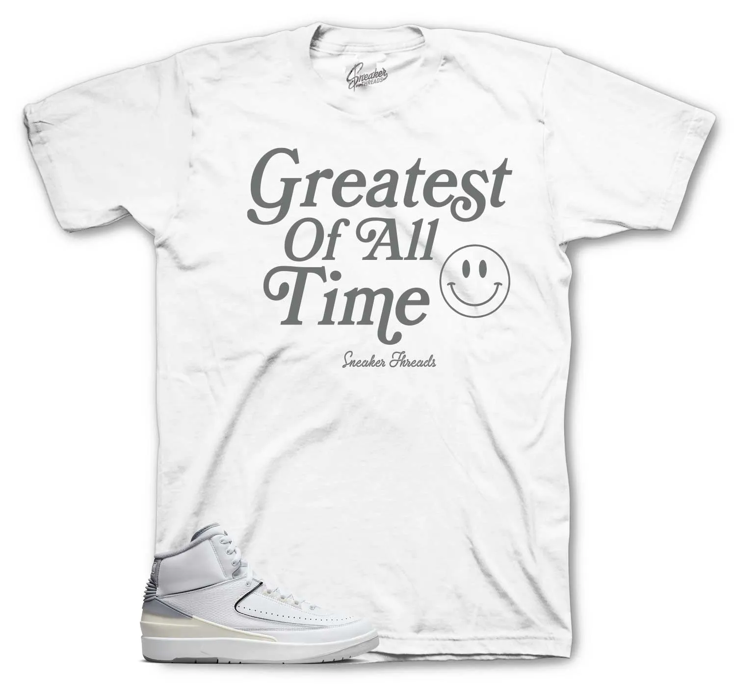 Retro 2 Cement Grey Goat Shirt