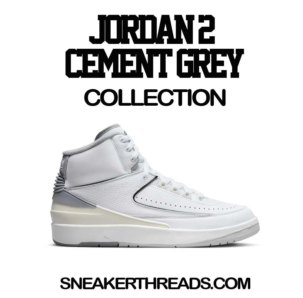 Retro 2 Cement Grey World Is Yours Sweater