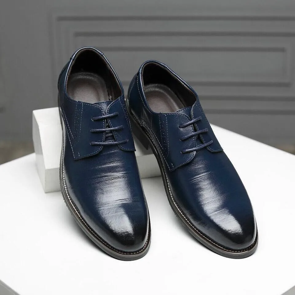 Sernano Genuine Leather Oxford Shoe