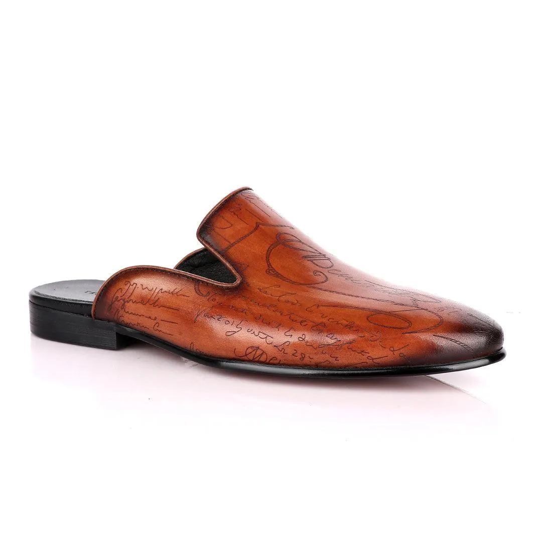 Terry Taylors Signature Crest Brown Half Shoe.