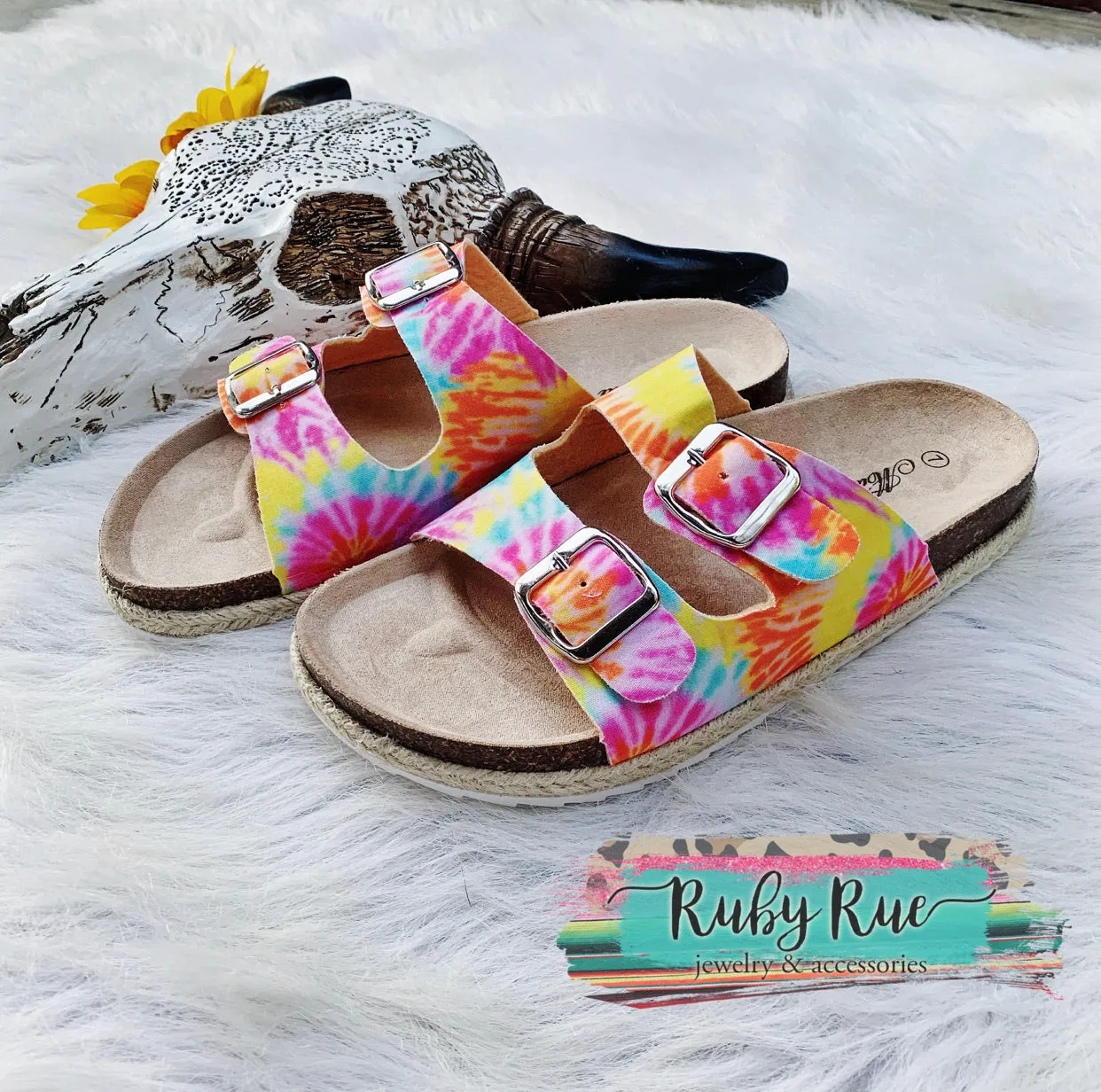 Tye Dye Sandals