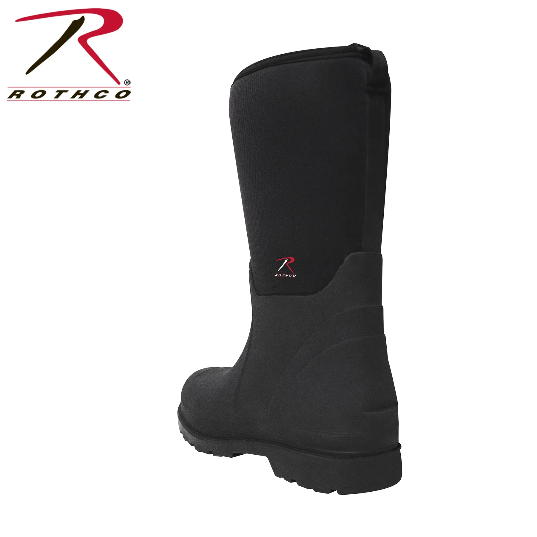 Waterproof Rubber Boots - Black