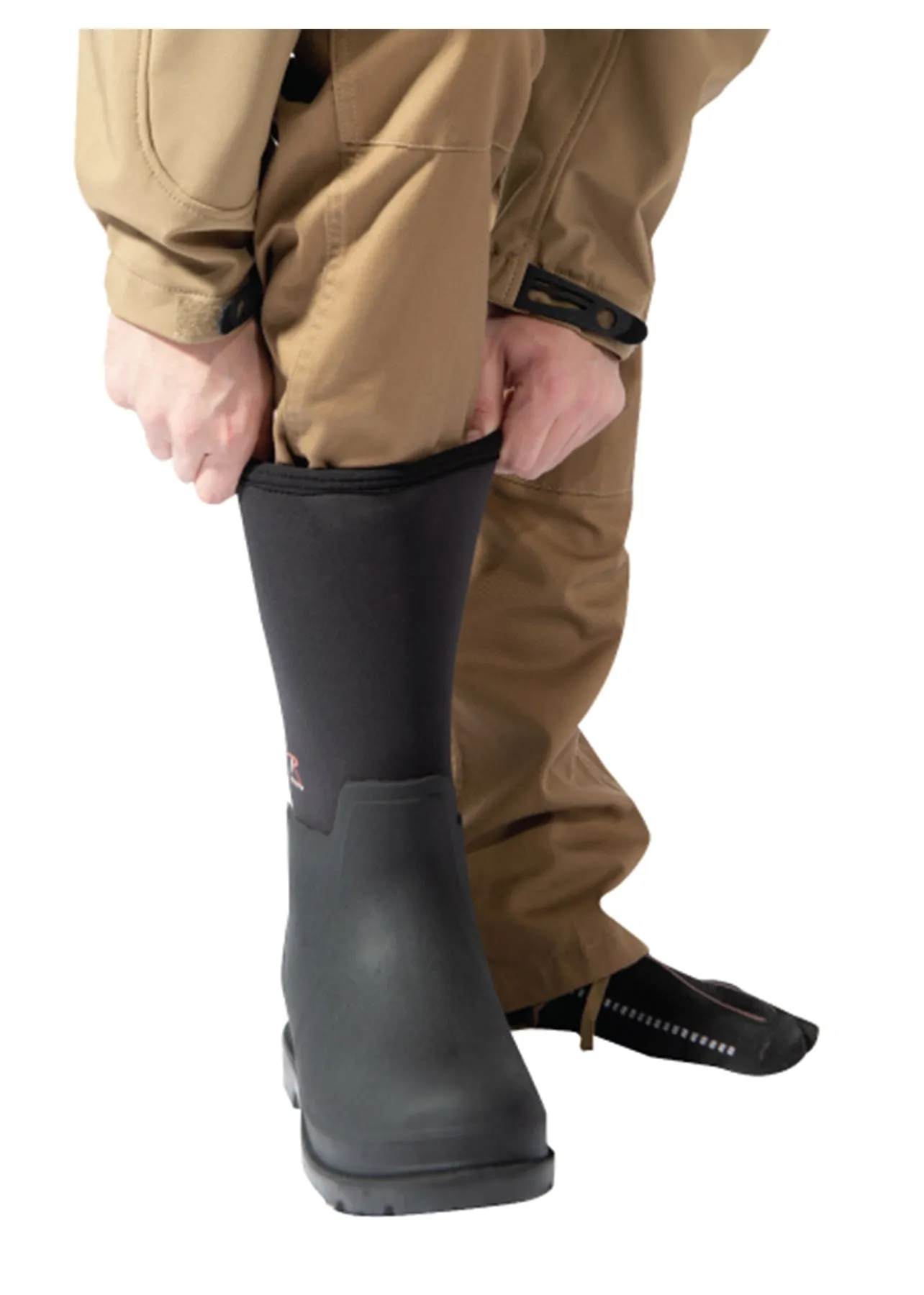 Waterproof Rubber Boots - Black