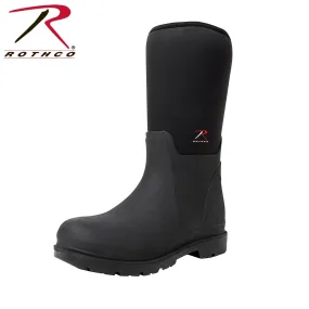 Waterproof Rubber Boots - Black