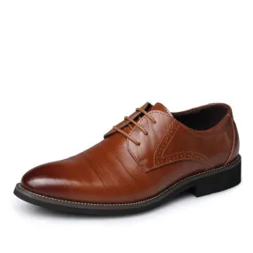 West Louis™ Businessmen Classic Leather Oxford Shoes