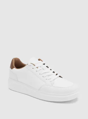 White Creve Low-Top Sneakers