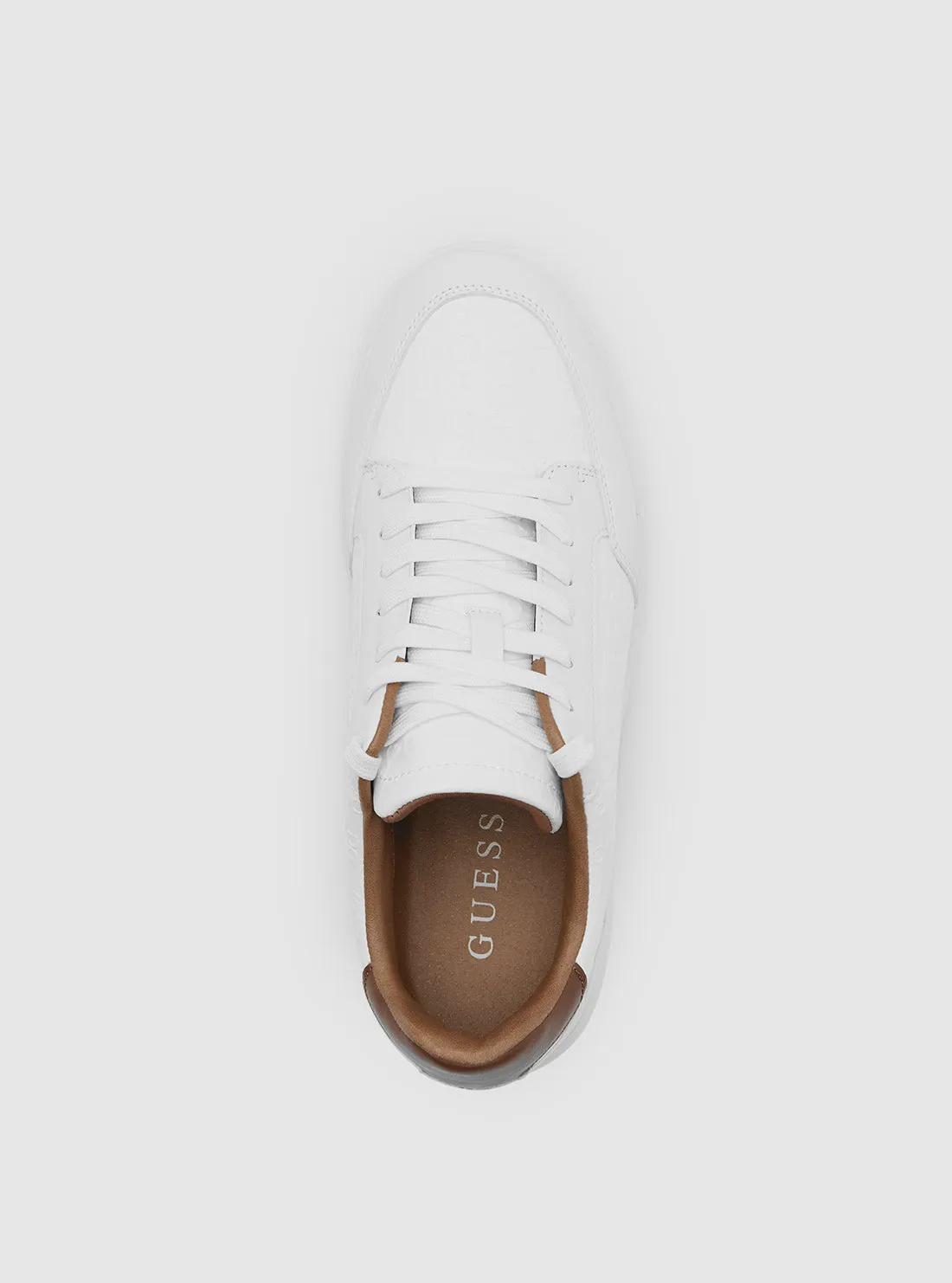 White Creve Low-Top Sneakers